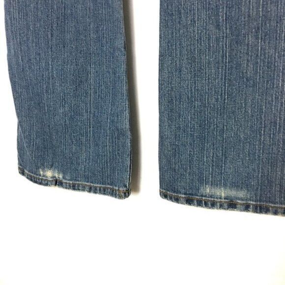 Seven7 Jeans Women's Size 31 Flare Bootcut Flaws 31x32 8" Mid Rise - Picture 8 of 8